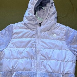 Girls North Face hooded jacket